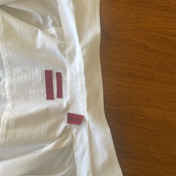 ALFANI UNISEX MEN’S WHITE SHIRT SZ LG - Picture 15 of 15
